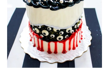 Halloween Drip Cake